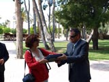 inauguracion jardin de piedras universidad de alicante